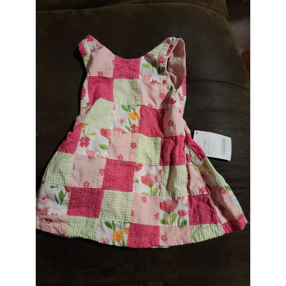 Gymboree in full bloom layette line dress 3 6 months nwt